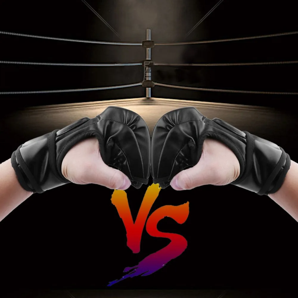 MMA Sparring Grappling Kampf Boxing Punch Ultimative Mitts Leder Handschuhe Geben Optimale Schutz in Training Wettbewerb