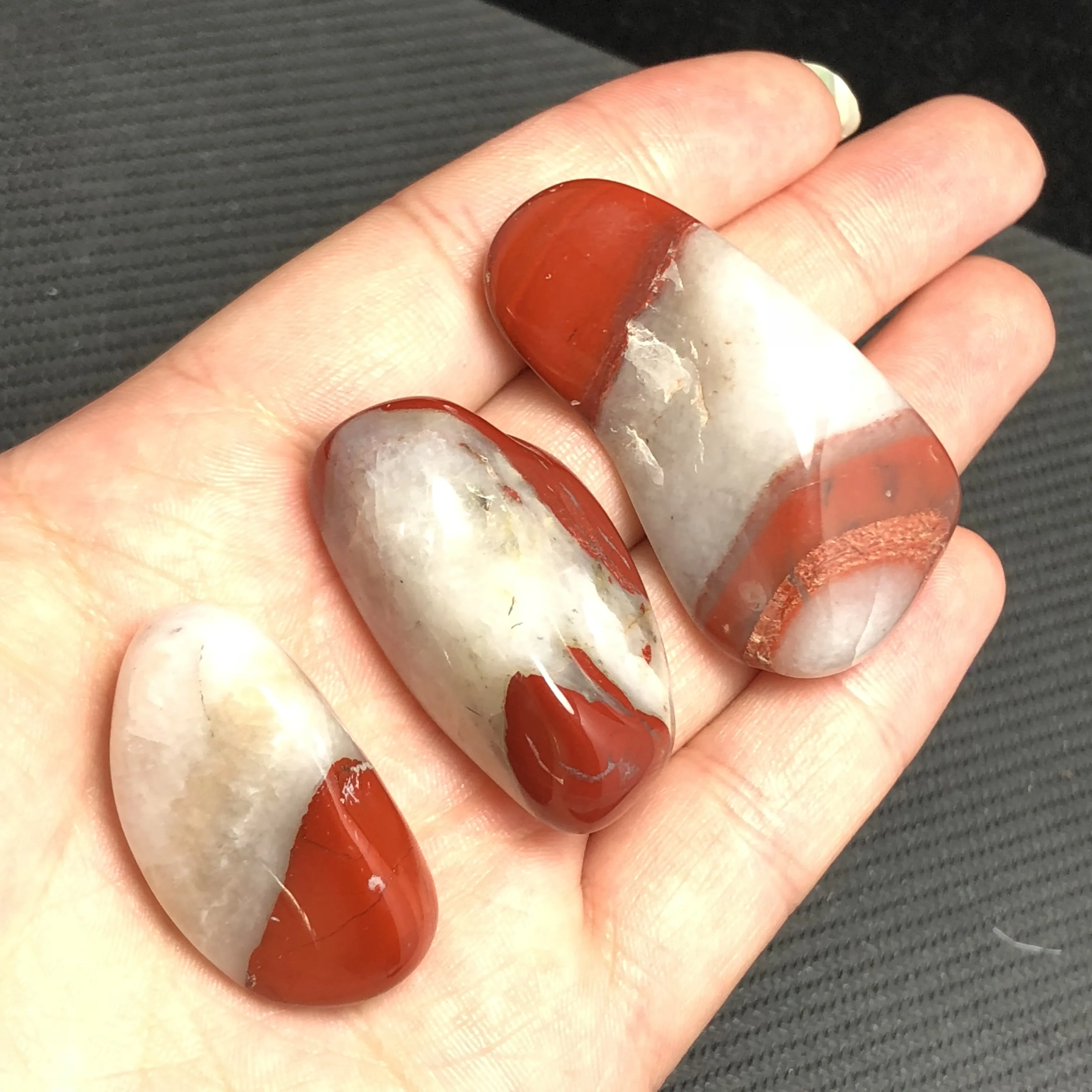 

Natural true red jasper ruby gold nugget free from loose beads suitable for jewelry