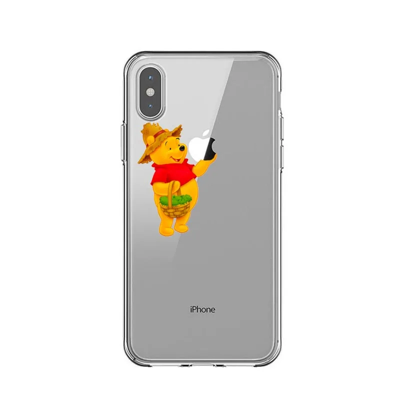 Прозрачный мягкий силиконовый чехол из ТПУ для iPhone 5 5S 6 6splus SE 7 8 Plus XR XS