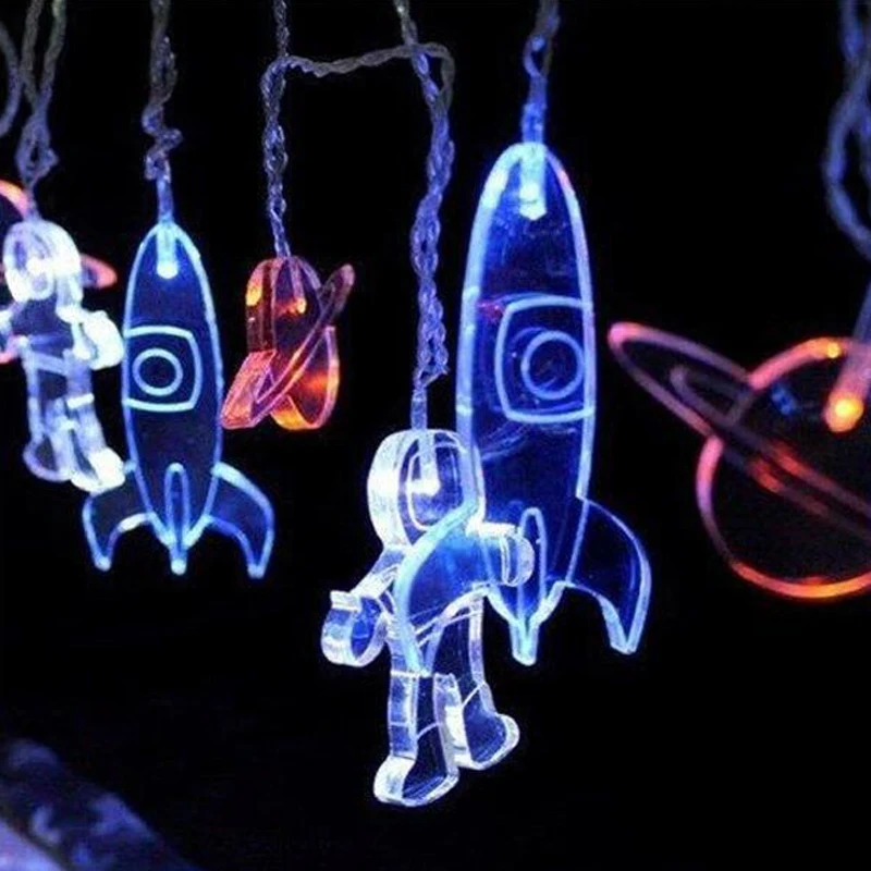  LED Christmas Lights Spaceman Light String Battery Fairy Lights 1020Led String Wedding Children Birthday Decor Party Supplies (9)