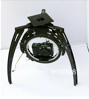 

HY-153 Three Axis Aerial PTZ Pan/Tilt/Zoom Rolling Disc Triaxial Aerial Camera Mount