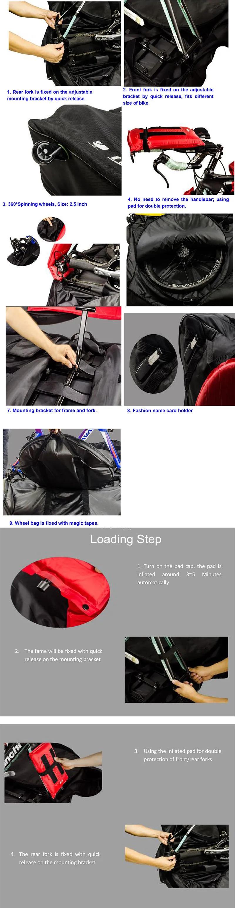 Discount XXF Bike travel Bag Case bike box for Triathlon tt Mtb 700C Road Bikes Air Pads Protector waterproof Bike Accessories Bicicleta 6 Discount XXF Bike travel Bag Case bike box for Triathlon tt Mtb 700C Road Bikes Air Pads Protector waterproof Bike Accessories Bicicleta 6