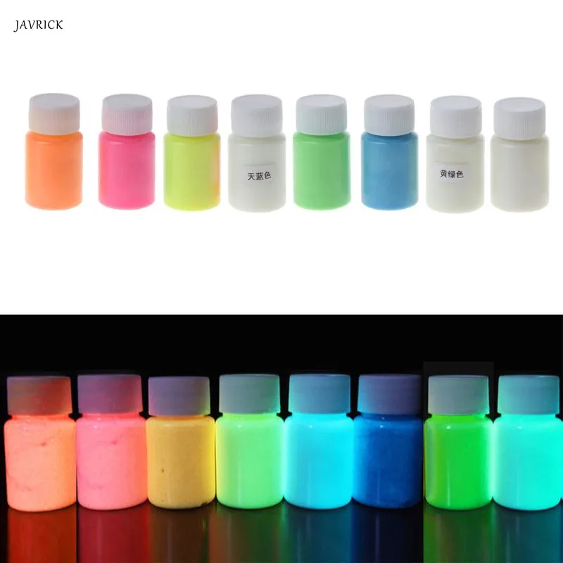 

Glow in The Dark Liquid Luminous Pigment Non-Toxic for Paint Nails Resin Makeup