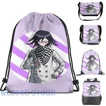 Забавные сумки на плечо с графическим принтом для женщин Danganronpa-Kokichi Ouma, рюкзак на одно плечо для путешествий, мужская спортивная сумка