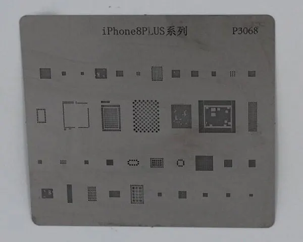 1 шт. микросхема наборы трафаретов для пайки BGA Набор для пайки шаблон iphone 4 4s 5 5C 5S 6 6s 7 Plus, 8, 8 plus, X