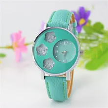 Creative Top Brand Women’s Diamod Watches Unique Design Flowing Flower Star Patter Luxury Rhinestone Vintage For Lady Gift Clock