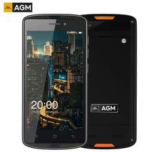 AGM X1 мини тройной корректуры 2 ГБ/16 ГБ 4000 мАч IP68 Водонепроницаемый ударопрочный 5.0 ”Android 6.0 Qualcomm MSM8909 4 ядра 4 г FM