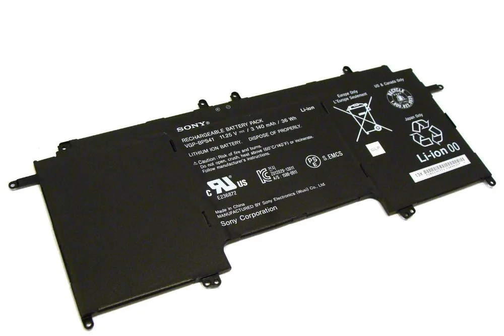 Новая Подлинная Оригинальная батарея для Sony Vaio флип 13A SVF13N VGP BPS41 11 25 V