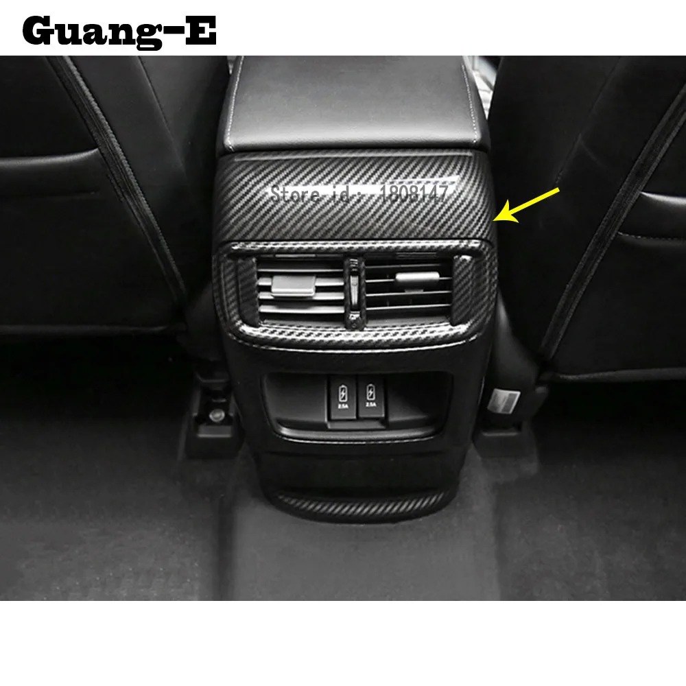 High quality For Honda CRV CR-V 2017 2018 car sticker styling cover trim frame rear back Air conditioning Outlet Vent parts 1pcs High quality For Honda CRV CR-V 2017 2018 car sticker styling cover trim frame rear back Air conditioning Outlet Vent parts 1pcs