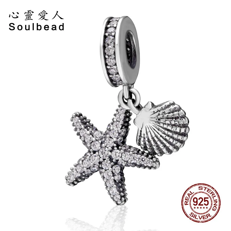 Breloque en forme de coccinelle en argent sterling 925 avec cristaux pour bracelets et colliers
