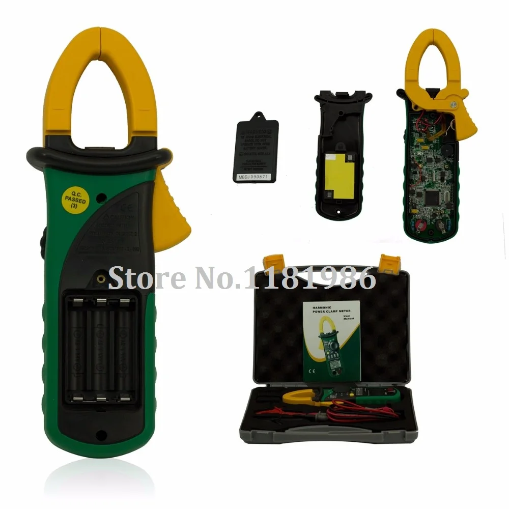 MASTECH MS2208 гармонический измеритель мощности ваттметр TRMS Kva Kvar Pf AC напряжение ток