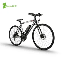 26 дюймов электрические дорожные велосипеды 36 В литий-ионная батарея 250 Вт Мотор привод 27 скорость подвеска Электрический дорожный велосипед дорожный ebike