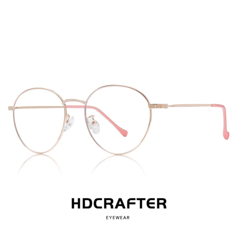 

Designer Light Eyewear Frame Elegant Leg Men Women Optical Eyeglasses Computer Glasses Spectacle Round Frame