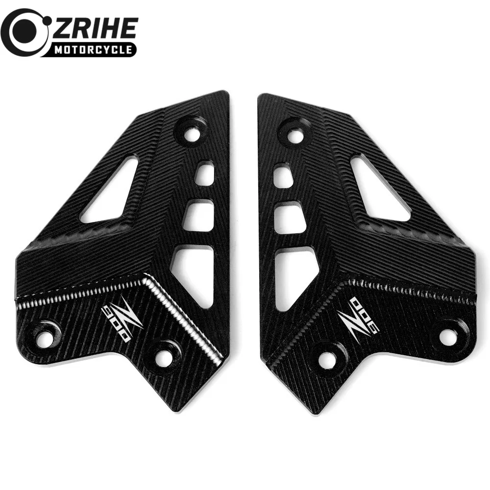 Motorcycle Accessories for Kawasaki Z900 2017 LOGO z900 Foot Peg Protector Heel Protective Cover Guard z900 z 900