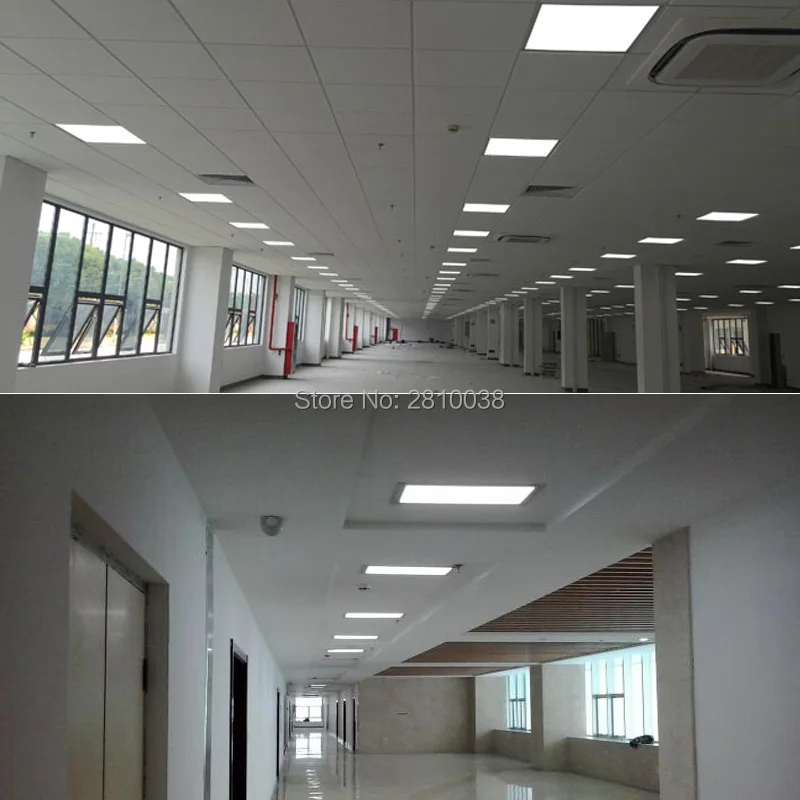 6 шт./лот светодиодный свет панели 60x60 cri80 световой панели и светодиодный панели потолка свет для домашнего офиса отеля лампы