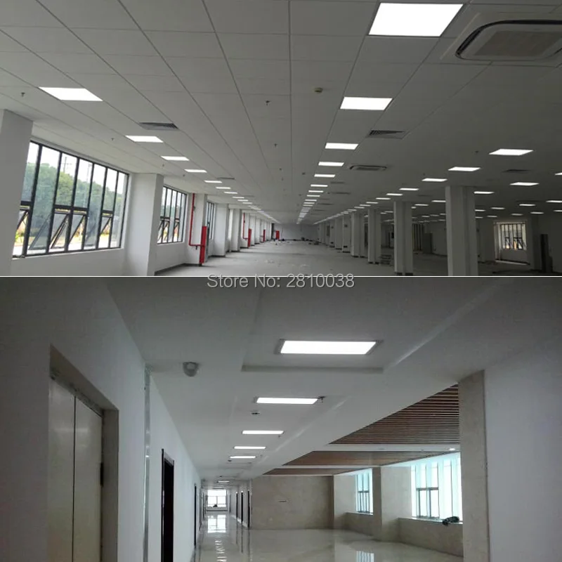 Painel de Luz Cri80 e Diodo Emissor de Luz do Painel Painel de Teto para o Escritório 6 Pçs e lote Levou 60x60 de Teto para o Escritório Home Hotel Lâmpadas 6 High Quality led ceiling panel