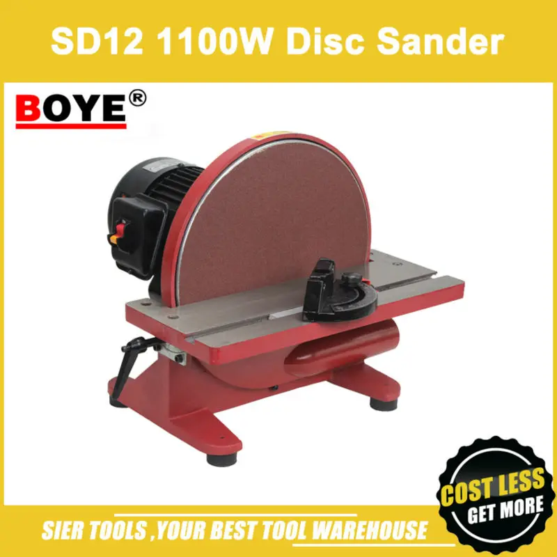 

SD12 1100W Disc Sander/BOYE Grinding Machine/High quality Sanding Machine