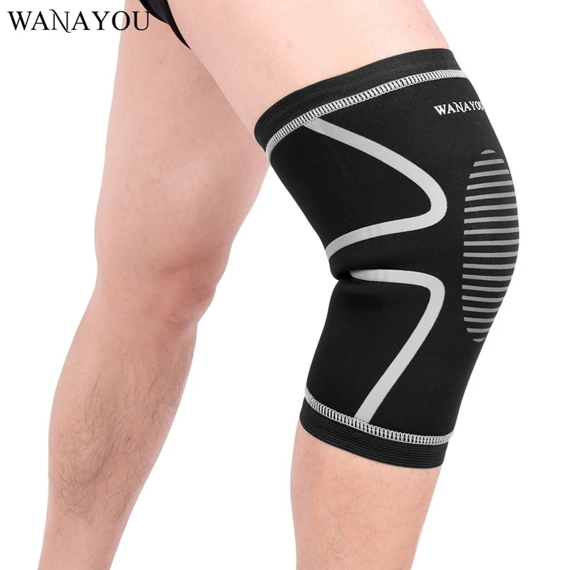 WANAYOU 1 Piece Basketball Knee Pads Sports Safety Kneepads Training
