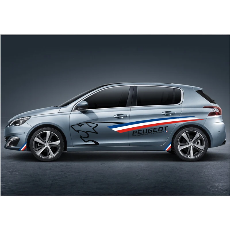 Автостайлинг TAIYAO Спортивная Автомобильная наклейка для Peugeot 207 BRZ 301 308S 408 508 2008 3008GT