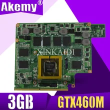Xinkaidi GTX460M 12 памяти G53S G73S G53SX G53SW G73SW G73JW ноутбук Графический видео VGA карты 3g для ASUS G73JW G53JW G73 G53