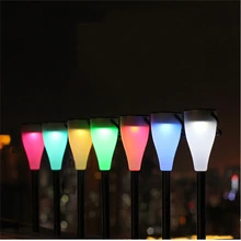 

LED Solar Garden Light Colorful Outdoor Solar Lawn Light Waterproof Hang Lamp Landscape lights Yard Corridor Path Night Lamp