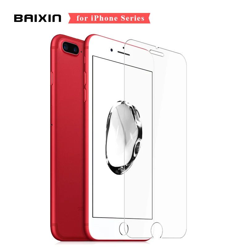Kopen 9 H ultradunne Premium Gehard Glas voor iPhone 5 s SE 5c 6 6 s 7 plus 8 plus X XS XR XS Max Screen protector glas + Schoon kit