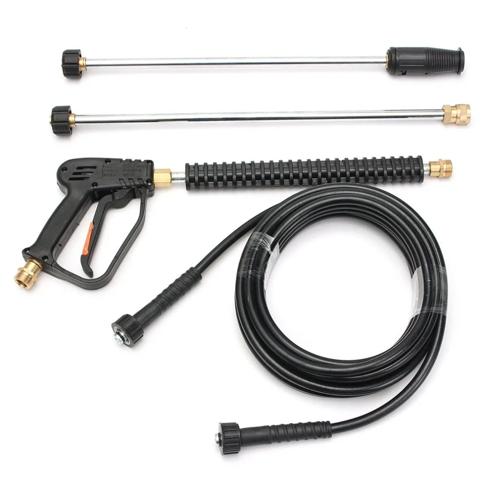 

Professional 3000PSI Car Washer High Pressure Power Spray Gun Wand/Lance Nozzle Hose Kit