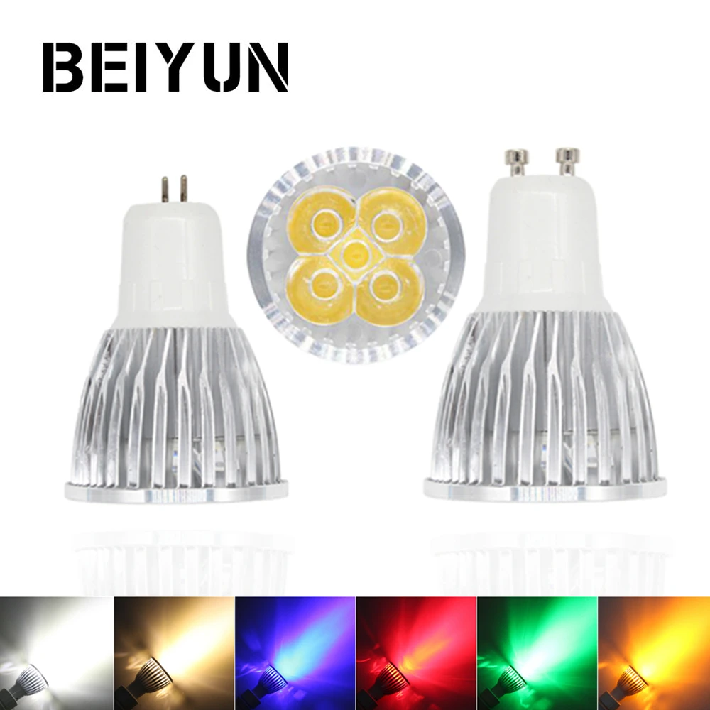 

Ampoule Led Spotlight Bombillas Led Lamp GU 5.3 220V Lampada Led Bulb Focoe Refletor Spot Light 3W 4W 5W Lampara Lampe Luz GU10