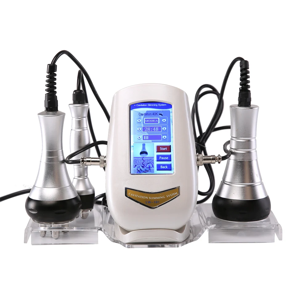 

40K Cavitation Body Shaper Fat Tighten Slim Firm Skin Tone Fitness Beauty Machine Loss Weight RF Wrinkle Removal Anti-aging