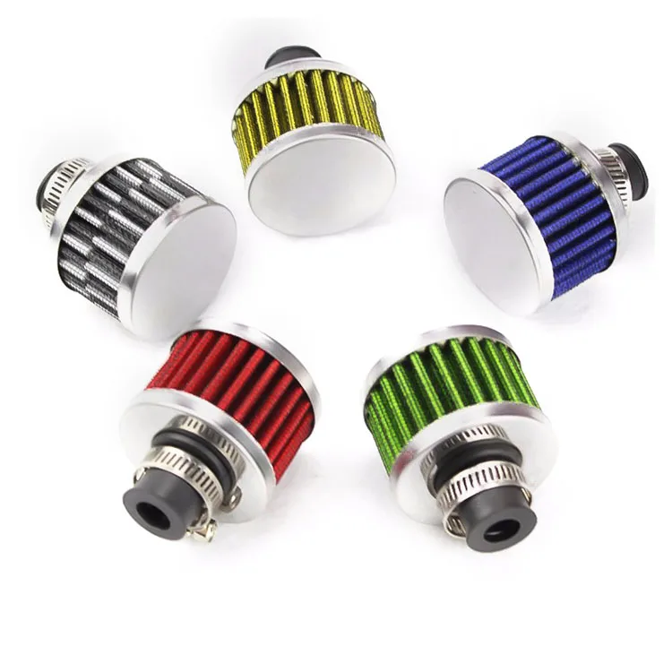 Universal Air Filter Intake 12mm Auto Car Cold Mini Air Filter Cleaner