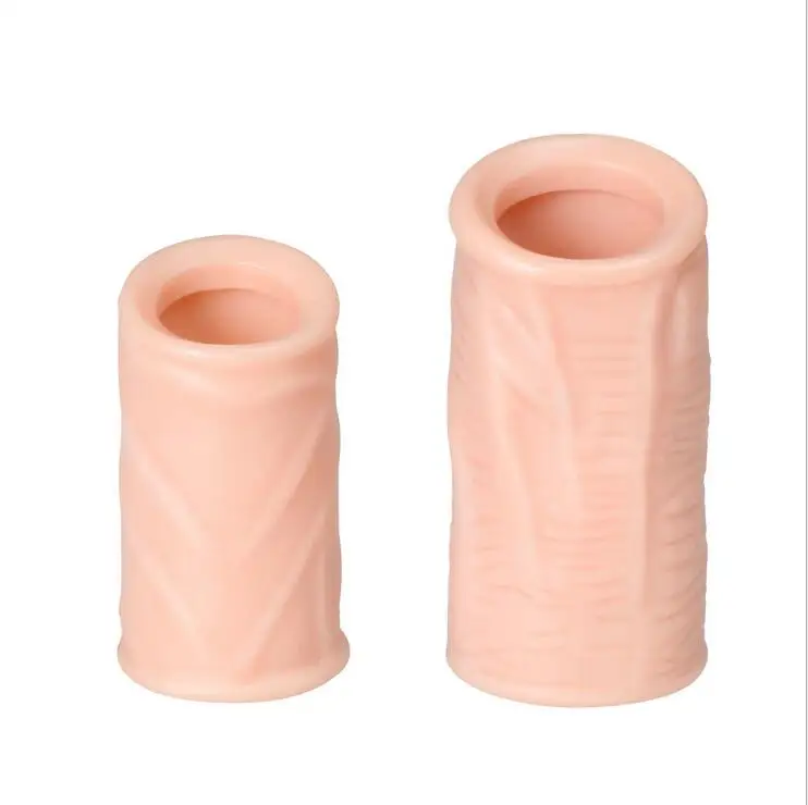 2 шт CockRings Foreskin силиконовый пенис для мужчин уменьшает чувствительную задержку