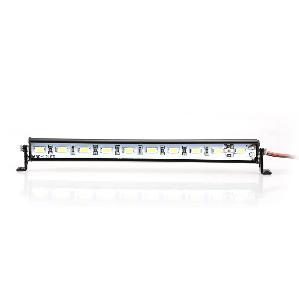 Metal Roof Lamp LED Light Bar for RC Car 110 RC Crawler Traxxas Trx-4 SCX10 90027 SCX10 II 90046 RC4WD D90 Car Truck Part (8)
