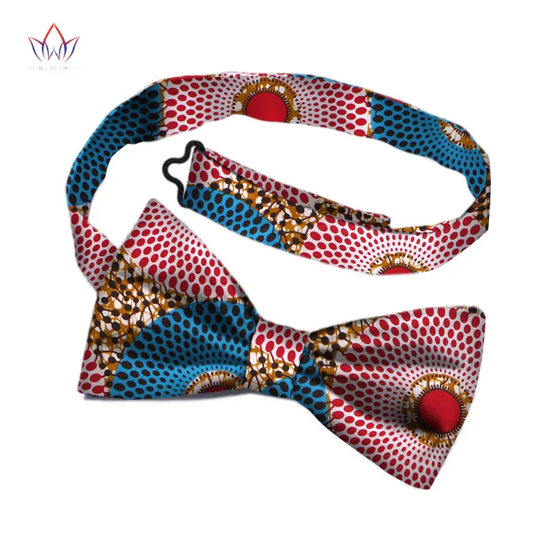 African Print Bow Tie for Men Bohemia African  Cotton print fabric Gifts for Men African traditional Men Fake collar WYb340 african pants