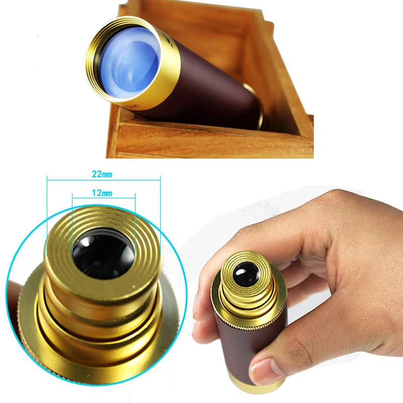 الصيد القراصنة تلسكوب أحادي الرجعية قابل للسحب 25x30 عالية الطاقة HD البسيطة مناظير في الهواء الطلق ل الرصد الفلكي