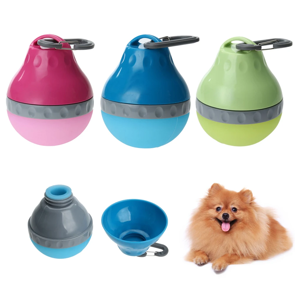 

Drink Pet Dog Portable Water Bottle Outdoor Travel Portable Foldable 200ML Spill-proof Drinking Bowl Puppy Cats Outdoor Travel
