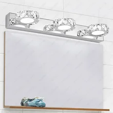 3 Вт/6 Вт/9 Вт/12 Вт светодиодный SMD прозрачные хрустальные настенные бра зеркало передний комод свет уборная, туалет магазин лобби лампа