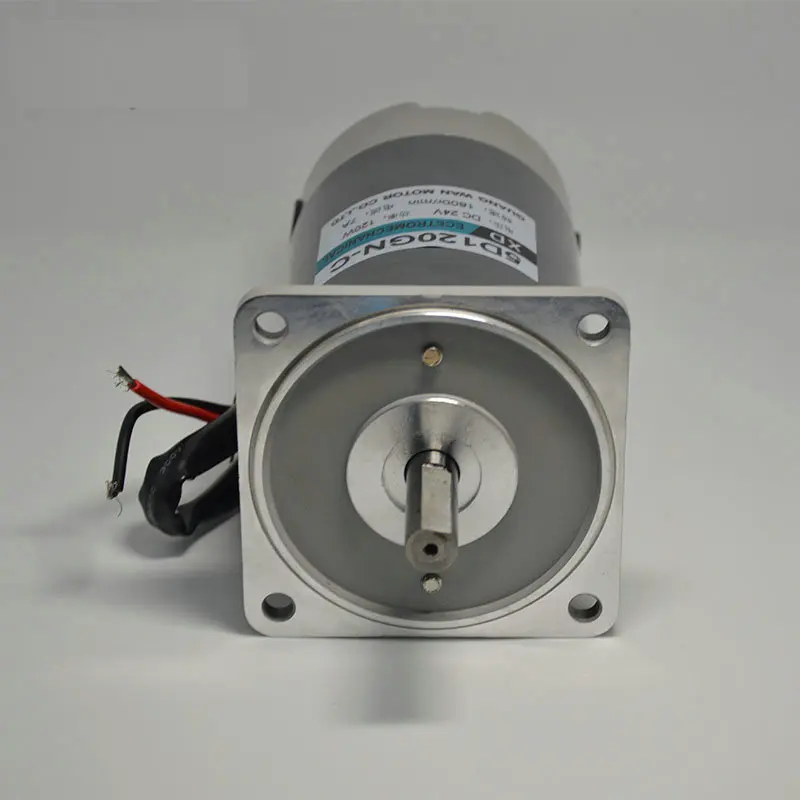 DC12V / 24V 120W 1800rpm XD-5D120GN-CC DC permanent magnet motor speed control motor reversing Equipment DIY Accessories dc220v 200w 1800rpm high speed permanent magnet motor reversing variable speed mechanical equipment powered diy accessories