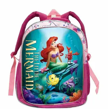 

Little Mermaid Ariel Princess Backpack Children School Bag Schoolbag Kindergarten Preschool Elementary School Backpacks for Girl