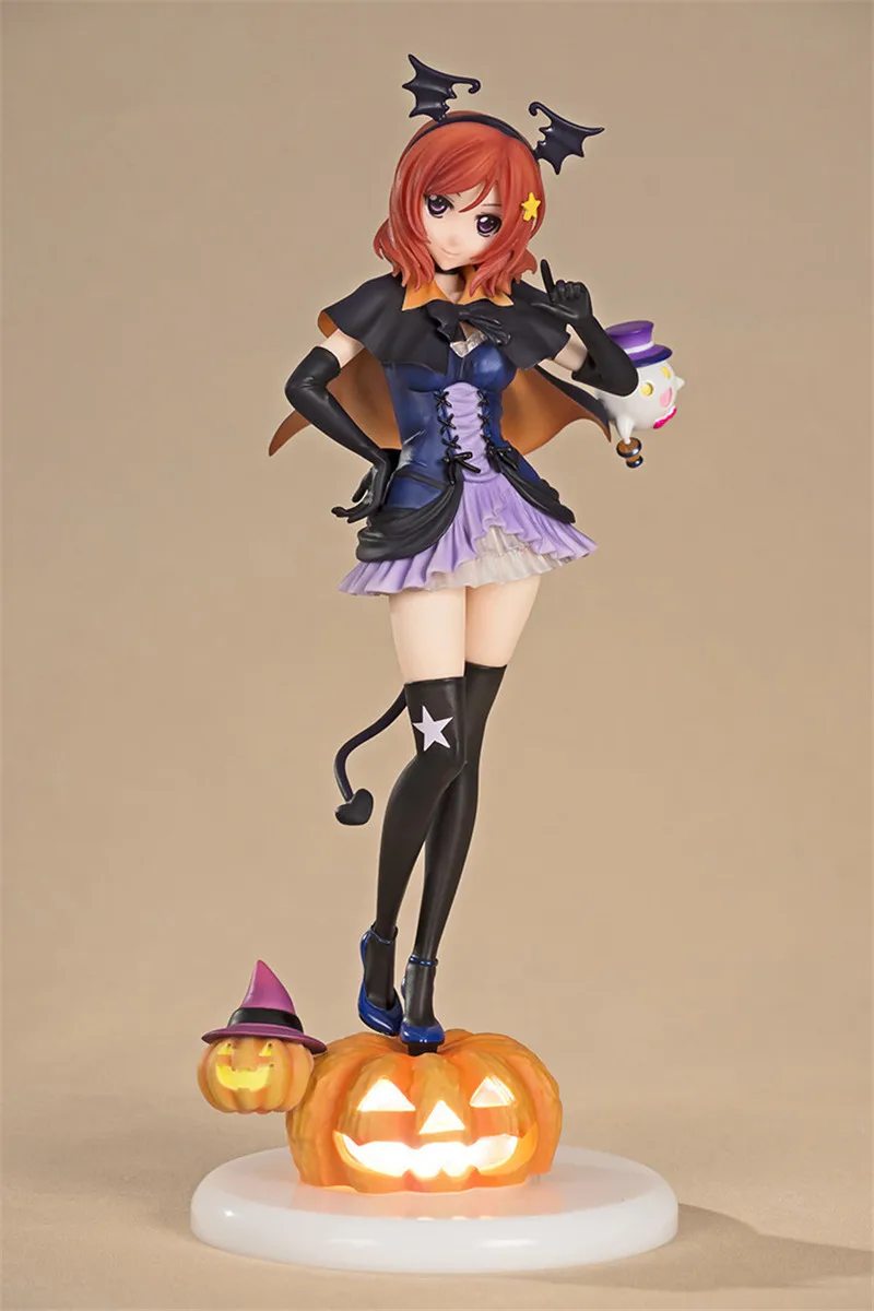 

24cm Love Live! Anime Maki Nishikino Halloween For Halloween PVC Action Figure Collectible Model Toy