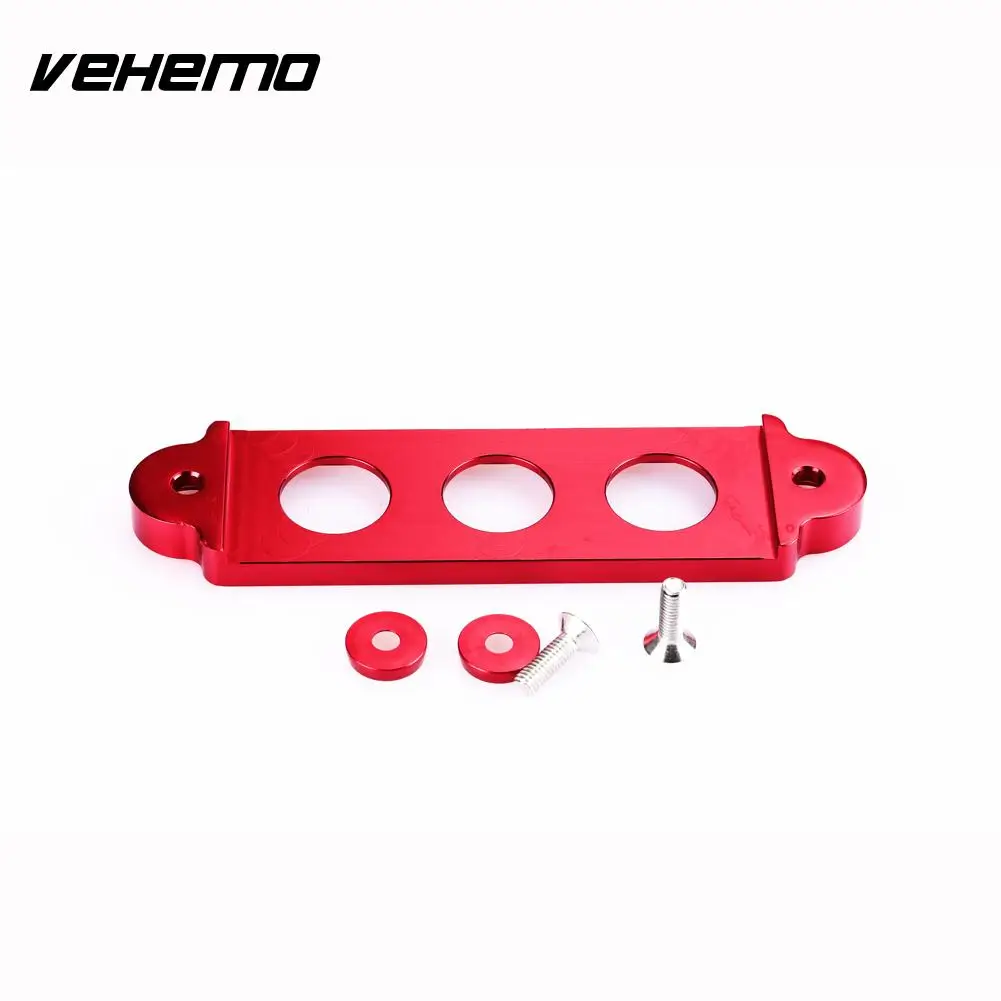 Vehemo DC2 Батарея фиксирующий кронштейн гоночный аккумулятор лотки прочный Замена Крепление аккумулятора внешней моторными креплениями для JDM Honda - Цвет: red