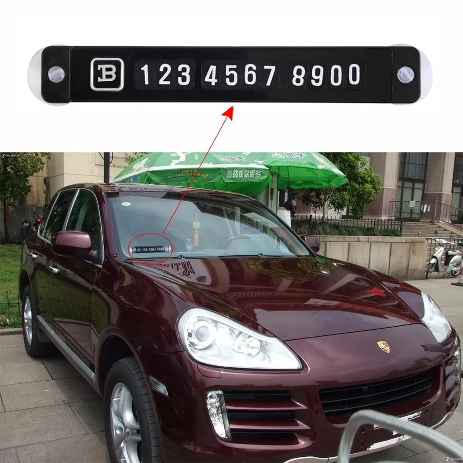 New-Hot-Sale-Universal-Temporary-Car-Parking-Card-Magnetic-Phone-Number-Card-Plate-Sucker-Car-Sticker
