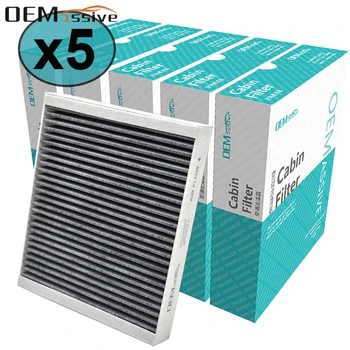 

5x Car Activated Carbon Cabin Air Filter For Buick Encore Regal Chevy Cruze Malibu Opel Astra J Insignia 1808246 1808524