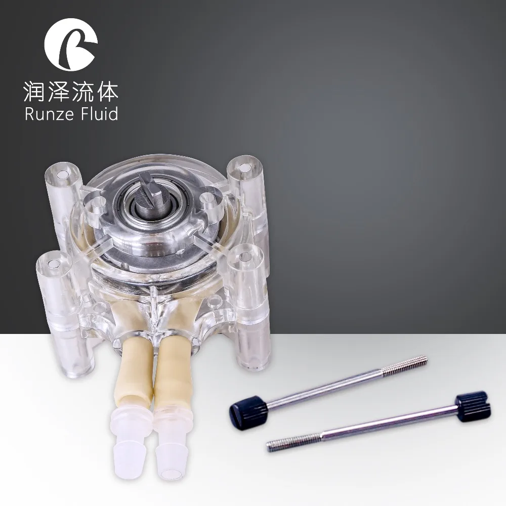 

Runze Precise Dosing Peristaltic Pump Head SN15 Easy Detection