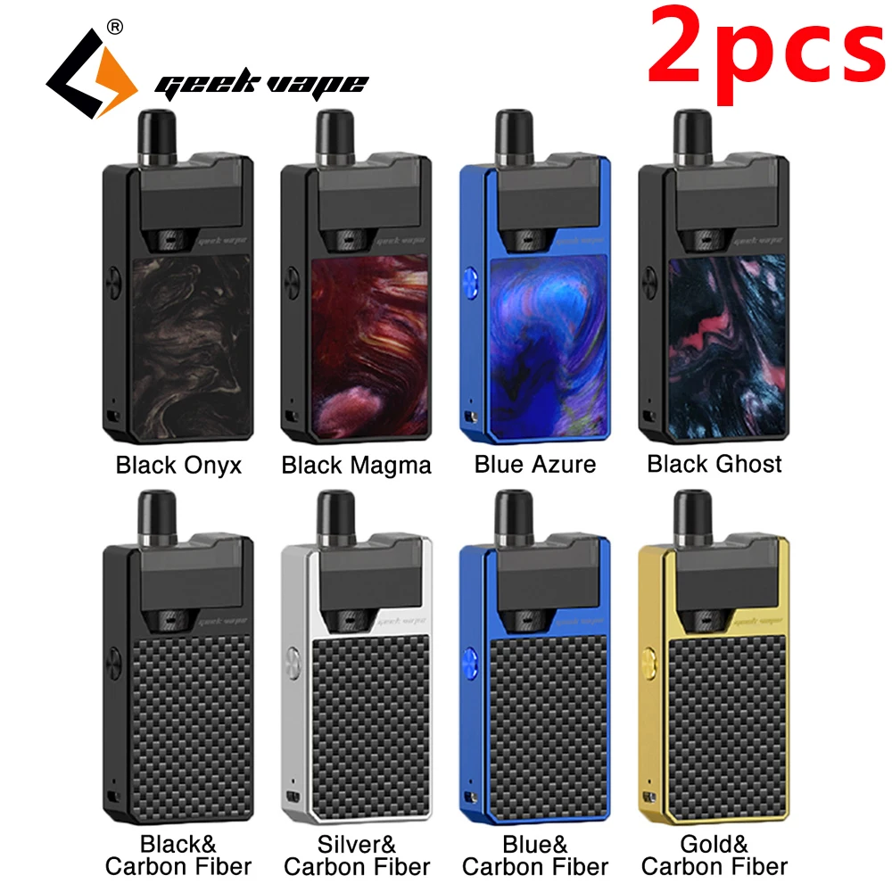 

2pcs GeekVape Frenzy Kit Vape pod 950mA Electronic Cigarette Kit 2ml Cartridge E Cigarette Vape Kit vs orion DNA