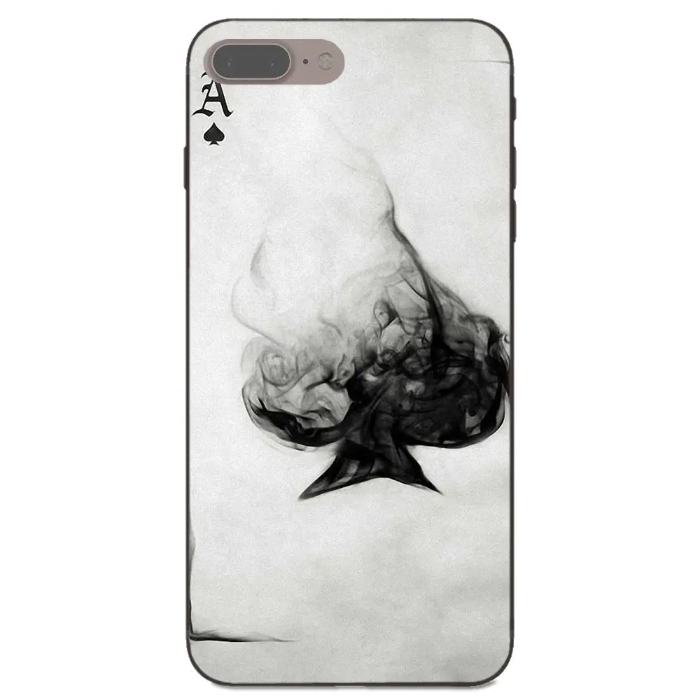 Ace Of Spades Poker Card для Samsung Galaxy A3 A5 A6 A6s A7 A8 A9 Star Plus 2016 2017 2018 мягкий чехол