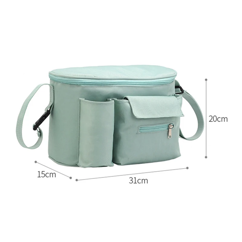 Многофункциональная сумка для детской коляски, сумка для подгузников, органайзер для детской коляски, подвесная корзина для хранения, большая емкость, сумки для подгузников для мам
