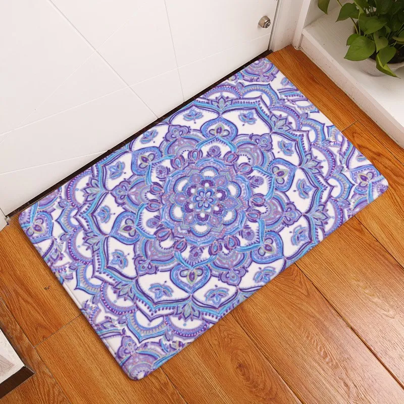 3d Printing Bathroom Non Slip Bath Mat Geometric Pattern Floor