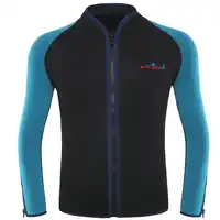2MM Neoprene Long Sleeve Jumpsuit Men tops Wetsuit Scuba Diving Suit Snorkeling Shirts Winter Swim Surf WetSuits