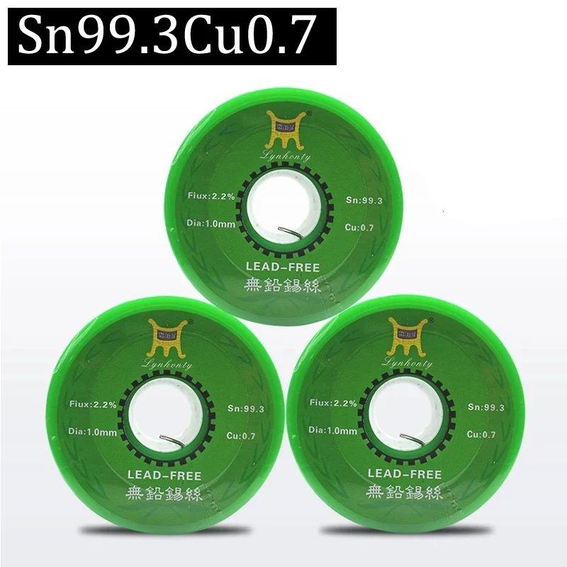 500g Lead Free Solder Wire Health Sn:99.3% Tin Melt Rosin Core Big Roll Model:Sn99.3-0.7Cu | Инструменты