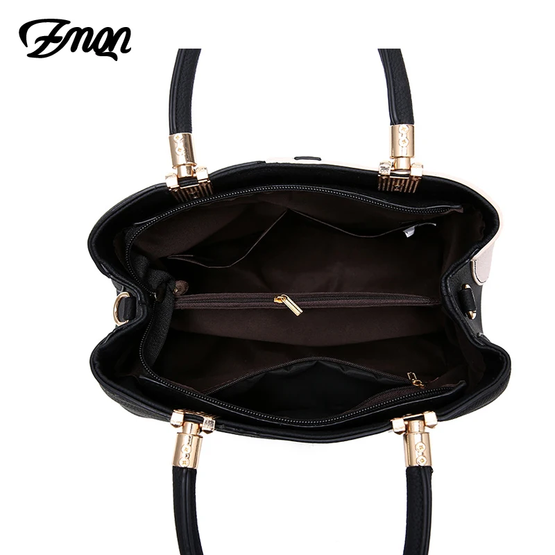 ZMQN Women Handbags Luxury Handbag Women Bags Designer Leather Bags For 2019 Fashion Panelled Shoul